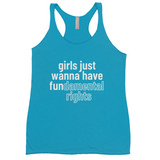 Girls Just Wanna Have Fundamental Rights 2 Tank Tops