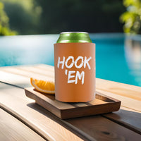 Texas Hook Em Can Coolers