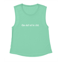 Thou Shalt Not Be A Dick 2 Tank Tops