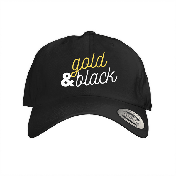 Gold and Black 1 Cap