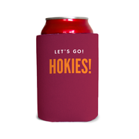 Let’s go! Hokies! 2 Can Cooler