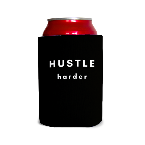 Hustle harder 2 Can Cooler