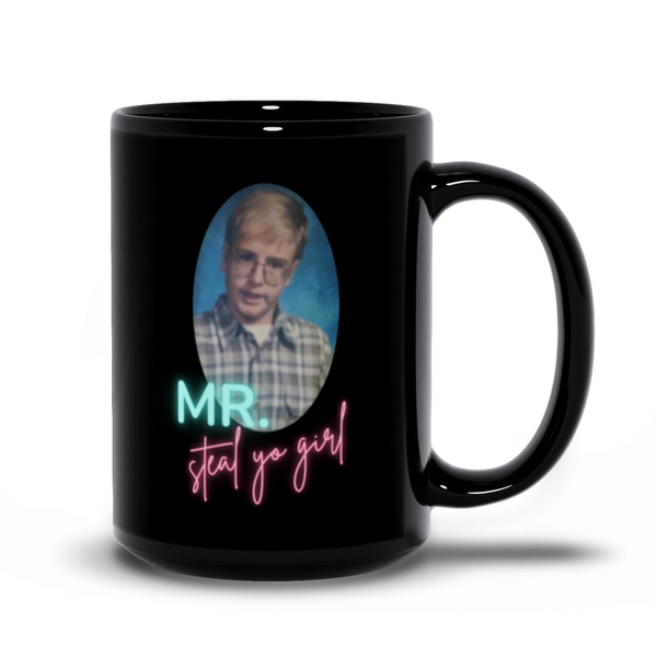 Mr. Steal Yo Girl 1 Black Mugs