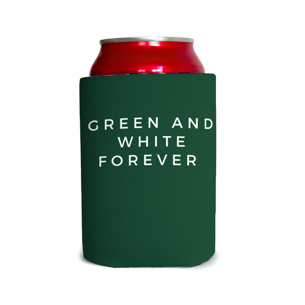 Green and white forever 1 Can Cooler
