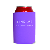 Find me on social media 2 Can Cooler
