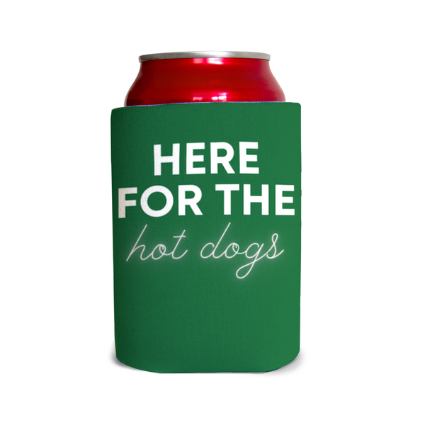 Here for the hot dogs 2 Can Cooler