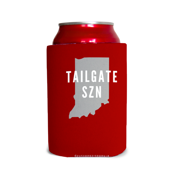 Tailgate SZN/Go Hoosiers 1 Can Cooler