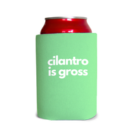 Cilantro is gross Can Cooler