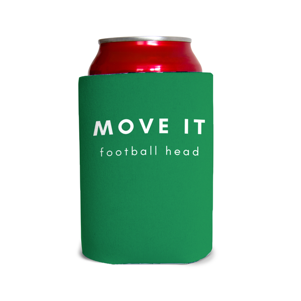 Move it football head Can Cooler