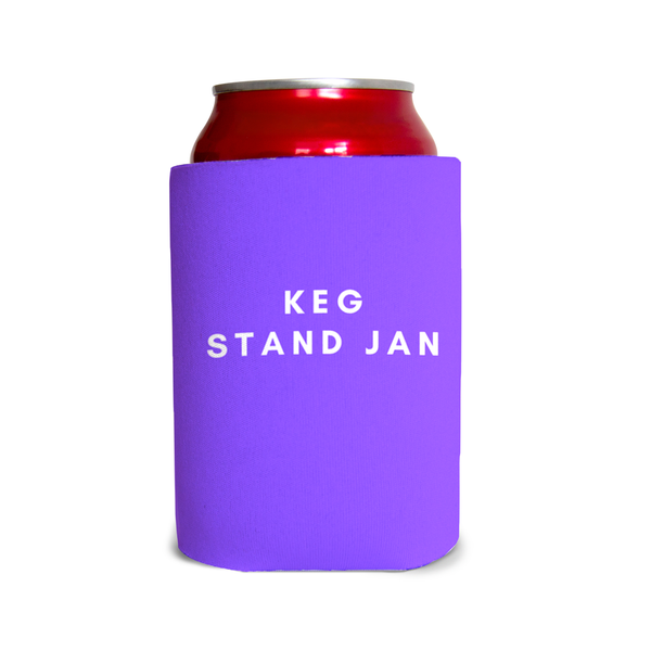 Keg stand Jan 1 Can Cooler