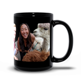 Alpaca 1 Black Mugs