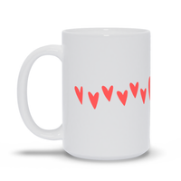 Red Heart Mug