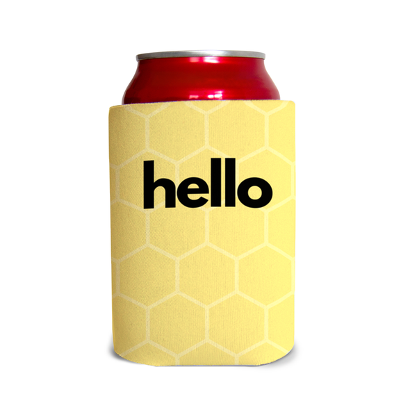 Hello/Bumble QR code Can Cooler