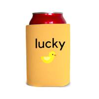 Lucky duck 1 Can Cooler