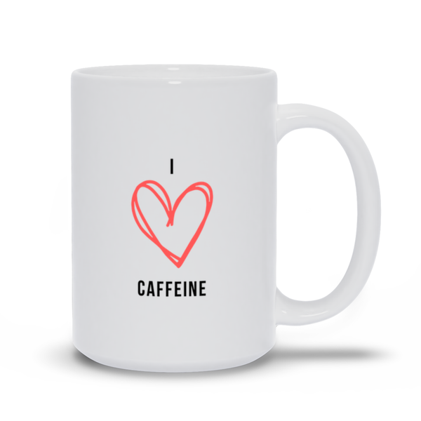 I Love Caffeine Mug