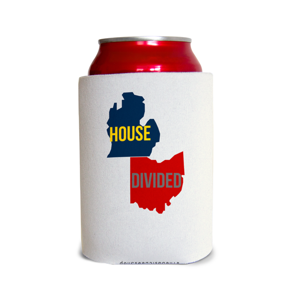 House divided (Michigan/OSU)/go blue 1 Can Cooler