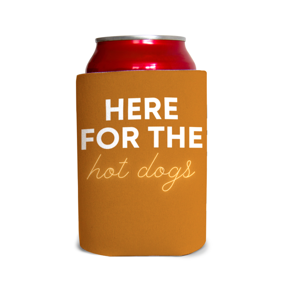 Here for the hot dogs 4 Can Cooler