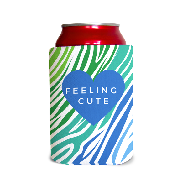 Feeling cute 1 Can Cooler